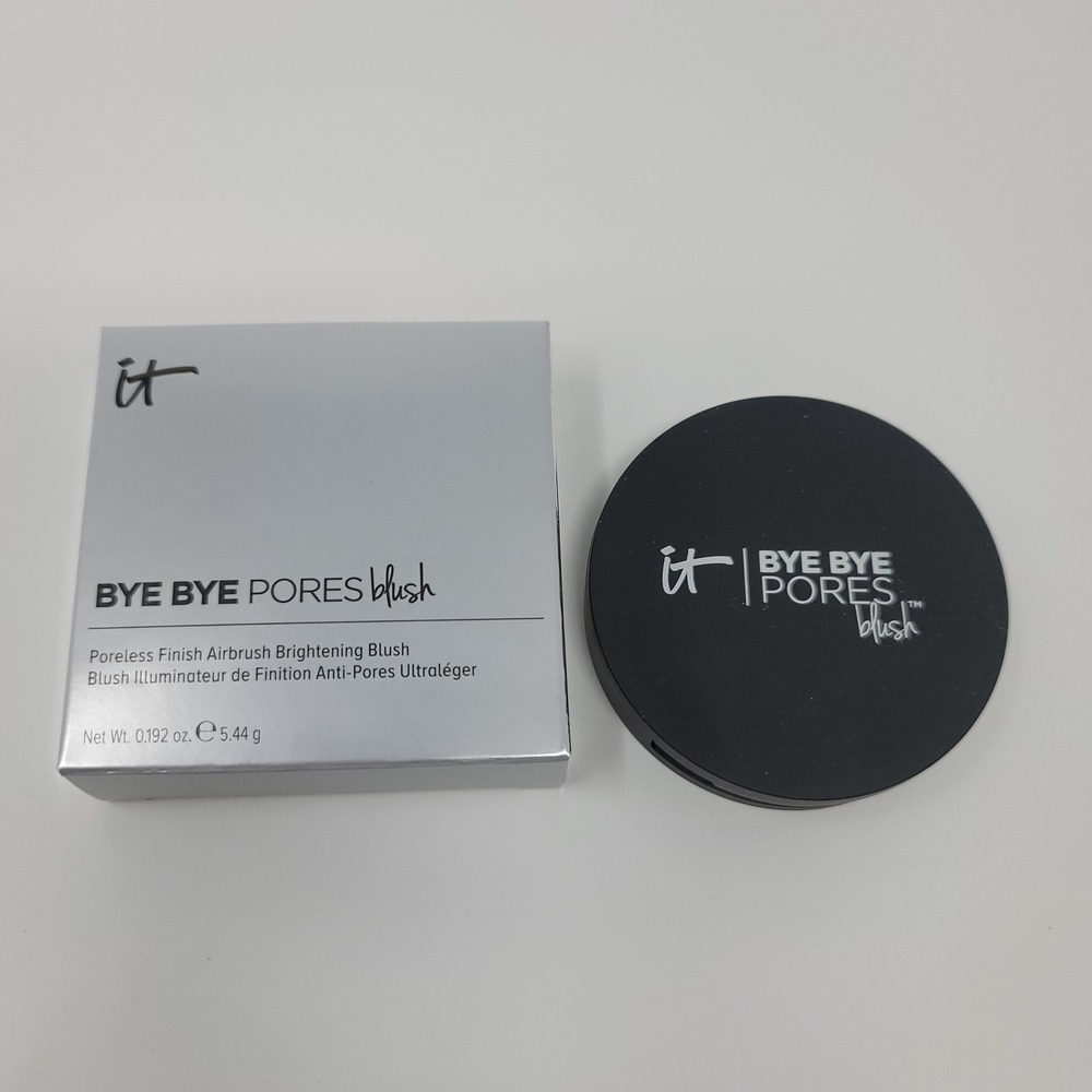 IT Cosmetics Bye Bye Pores Airbrush Blush 0.192 oz Naturally Pretty Warm Peach - Picture 2 of 6